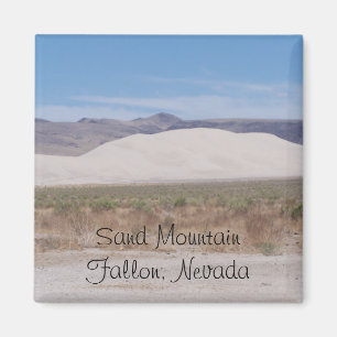 Aimant Montagne Fallon, Nevada de sable