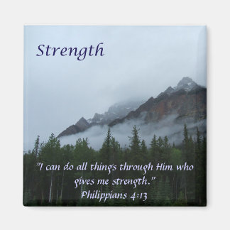 Aimant Montagne Nuage - Force