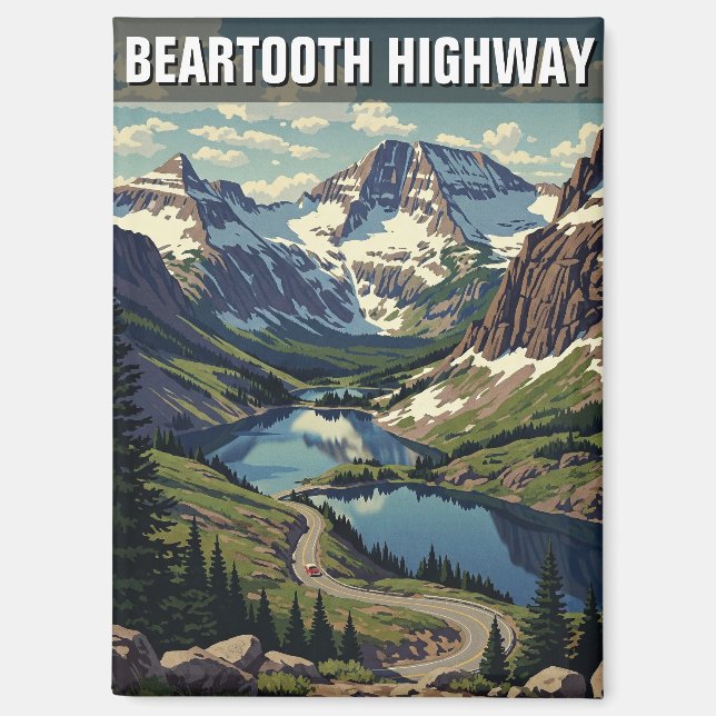 Aimant Montana Beartooth (Recto)