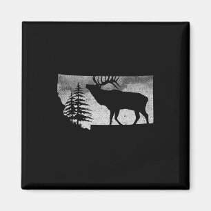 Aimant Montana Elk Hunter
