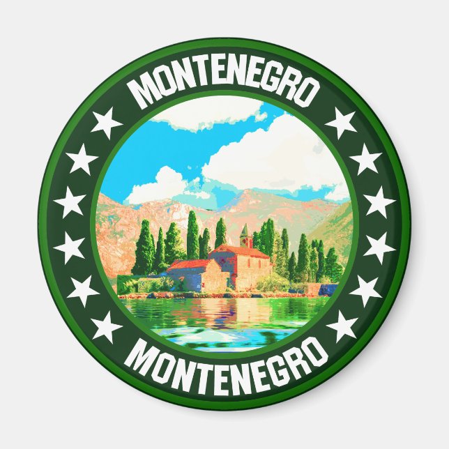 Aimant Monténégro (Devant)