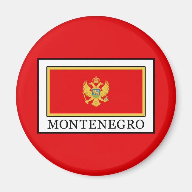 Aimant Monténégro (Devant)
