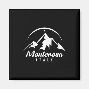 Aimant Monterosa Italie Station de ski Ski Snowboard Sou