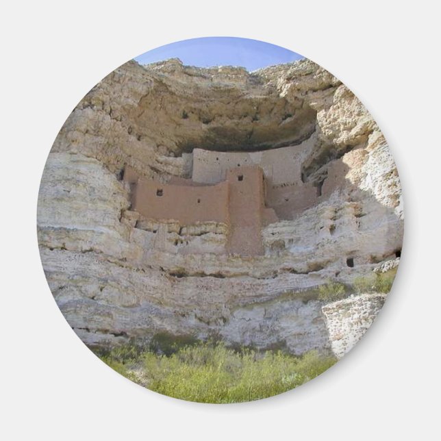 Aimant Montezuma Castle Cliff Indian (Devant)