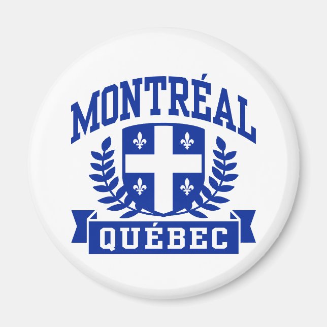 Aimant Montréal Québec (Devant)
