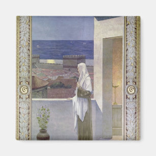 Aimant Montres de St Genevieve au-dessus de la ville de