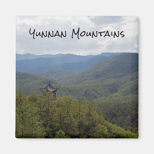 Aimant Monts Yunnan, Shaxi, Yunnan - Chine (Devant)