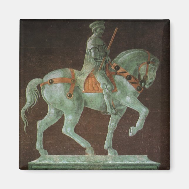 Aimant Monument équestre à Sir John Hawkwood, Uccello (Devant)