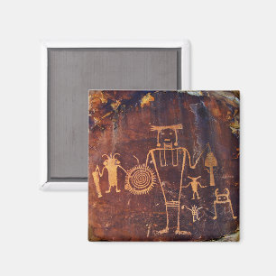 Aimant Monument national de Petroglyph Dinosaur