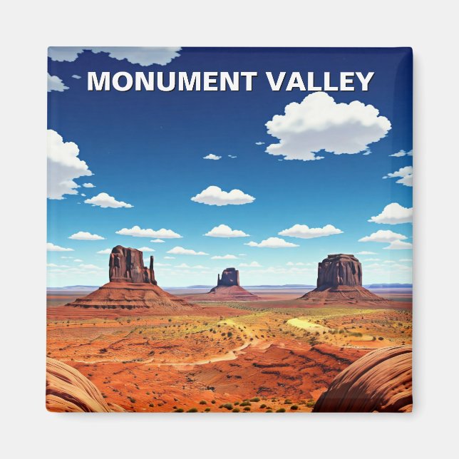 Aimant Monument Valley Travel Navajo Nation Arizona (Devant)