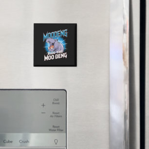 Aimant MOO DENG Hippo Ride Le MOO DENG