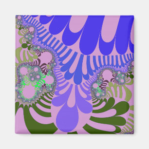Aimant Mood rose et violet