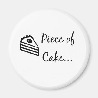 Aimant Morceau de gâteau