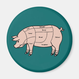 Aimant Morceaux de porc