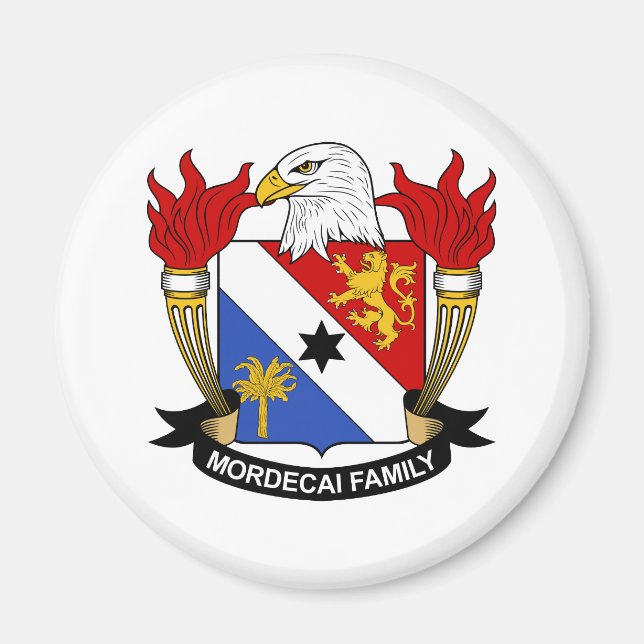 Aimant Mordecai Famille Crest (Devant)