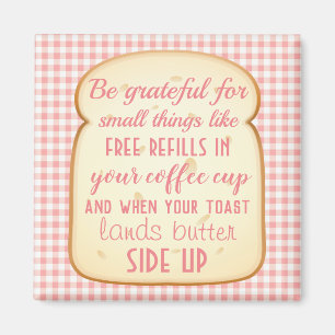 Aimant Morning Gratitude Quota Kitchen