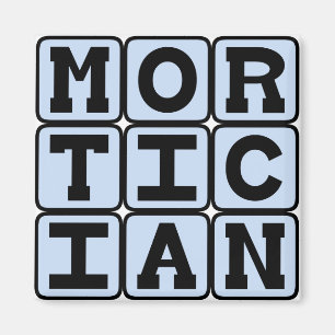 Aimant Mortician, directeur funéraire