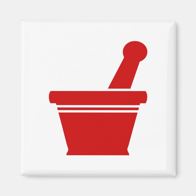 Aimant Mortier et pilon (Devant)