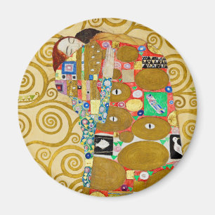 Aimant Mosaïque d'accomplissement de Klimt : Frise vintag