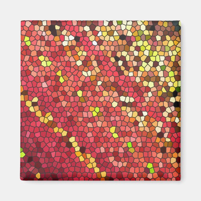 Aimant Mosaïque du Pentagone (Devant)