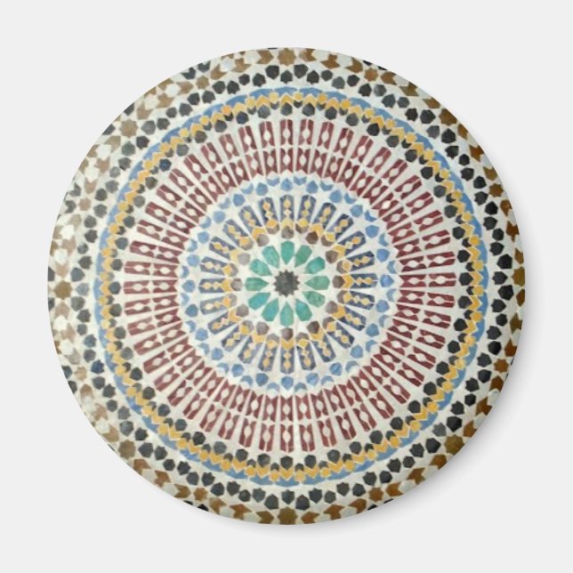 Aimant Mosaïque maure (Devant)