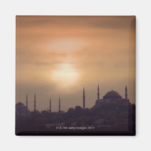 Aimant Mosquée bleue et Hagia Sophia Turquie, Istanbul