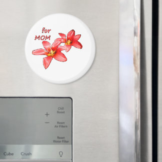 Aimant Mother's Day - Tulips For Mom - Illustration | 