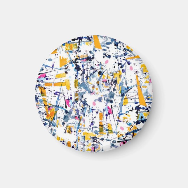 Aimant motif Abstrait (Devant)