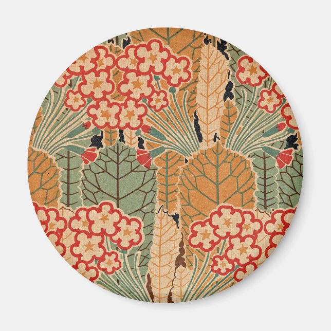 Aimant Motif Art Nouveau #1 à Emporio Moffa (Devant)