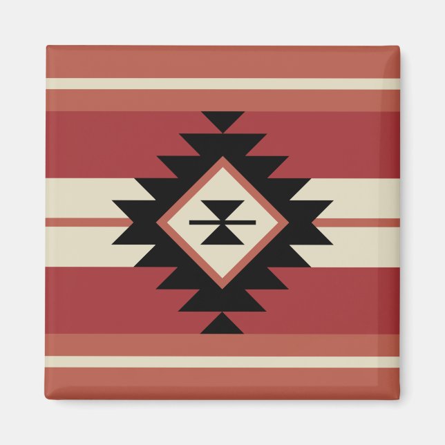 Aimant Motif Aztec (Devant)