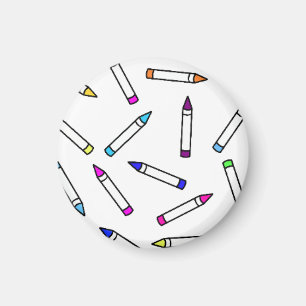 Aimant Motif Crayon de dessin