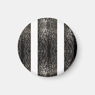 Aimant Motif d'arbres blancs