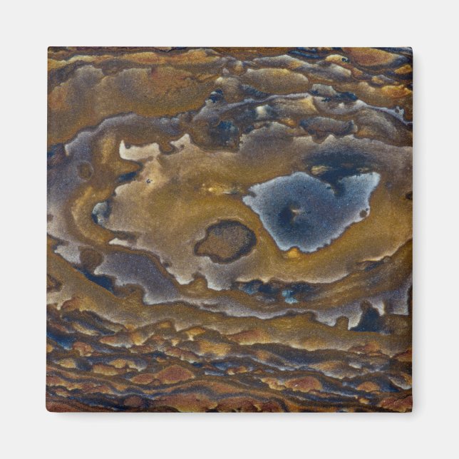Aimant Motif De Balayage Sur La dalle De Jasper (Devant)