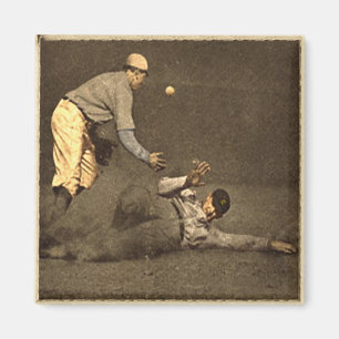 Aimant Motif de baseball vintage