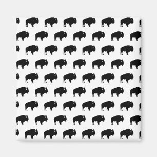 Aimant motif de bison