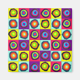 Aimant motif de cercles