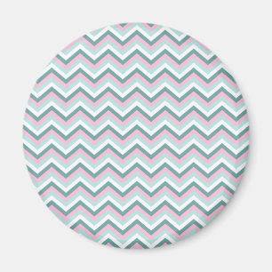 Aimant Motif de Chevron de brume d'océan