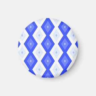 Aimant Motif de diamant bleu royal