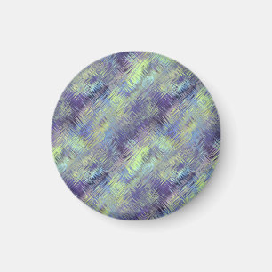 Aimant Motif de fluides bleu tanzanite