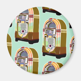 Aimant Motif de juke-box de Jumpin