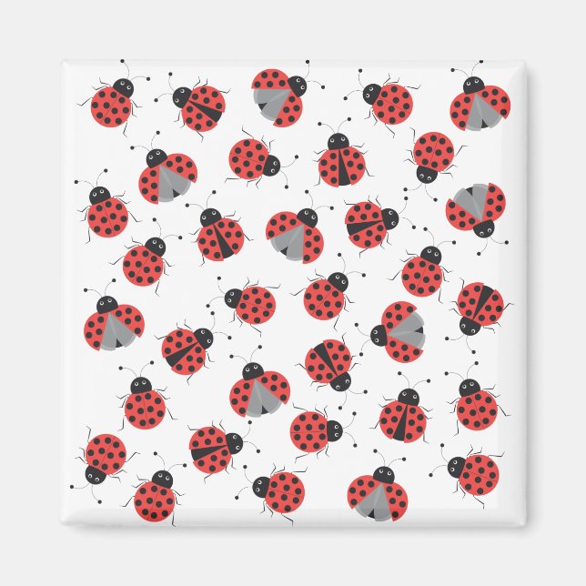 Aimant motif de Ladybugs (Devant)