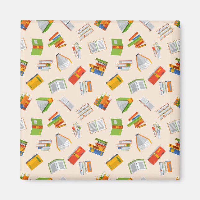 Aimant Motif de livre (Devant)