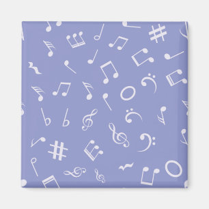 Aimant Motif de notes musicales