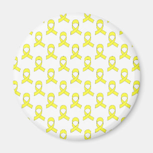 Aimant Motif de ruban jaune