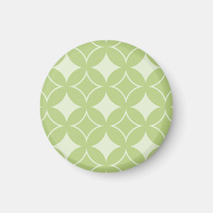 Aimant Motif de shippo de vert olive