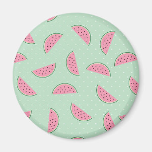 Aimant Motif d'éclaboussure de peinture de fruit tropica