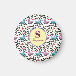 Aimant Motif d'oiseaux personnalisé et sur mesure