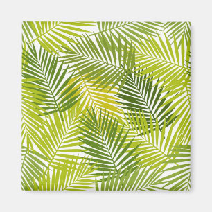 Aimant motif feuille