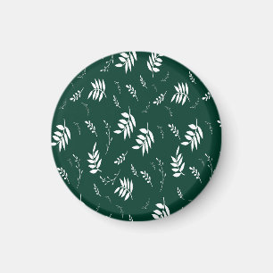 Aimant motif feuille