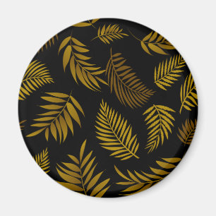 Aimant Motif Feuille tropical 14